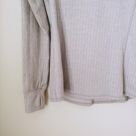 Kyodan | Gray Longsleeved Drawstring Turtleneck Pullover Shirt - Picture 9 of 14